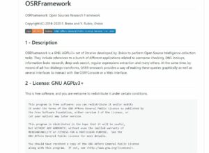 Read more about the article OSRFramework