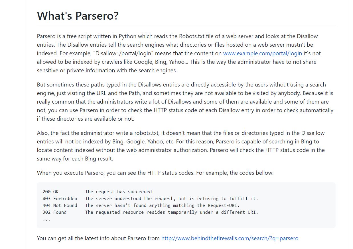 You are currently viewing Parsero