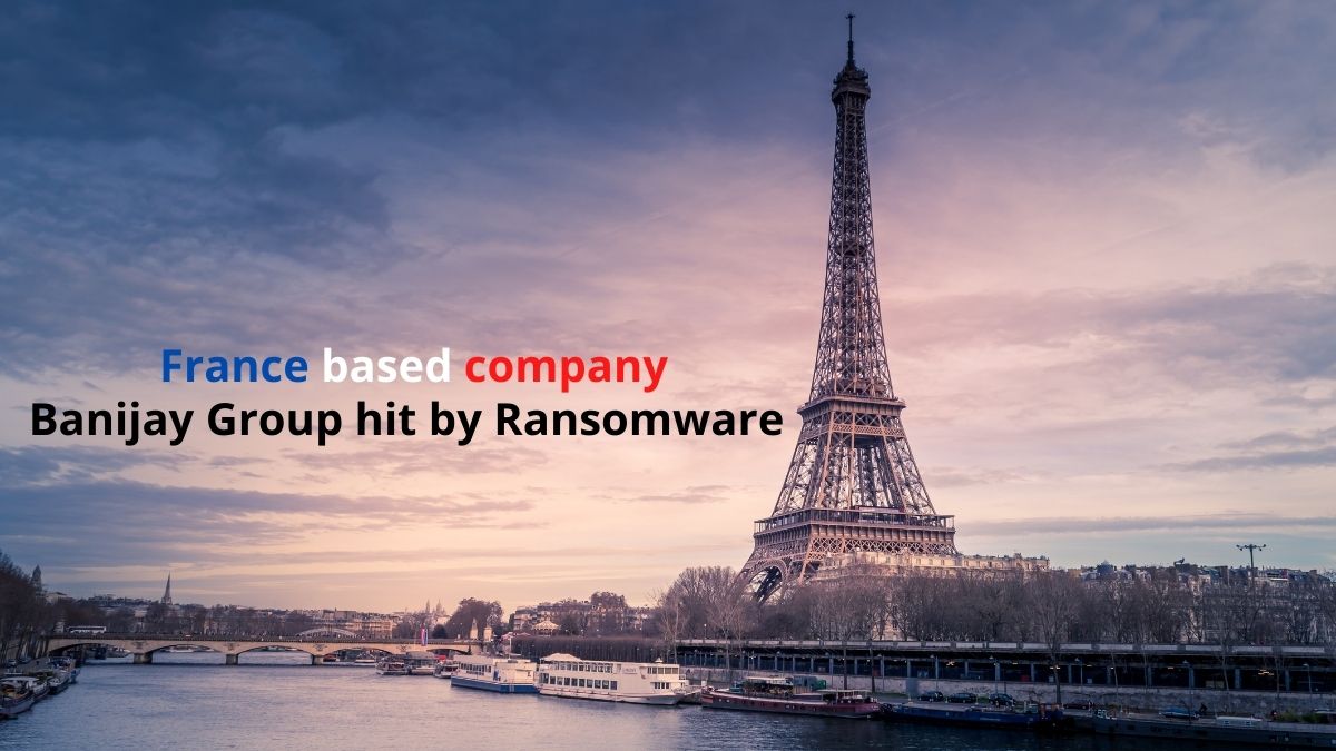 You are currently viewing France-based Entertainment Company hit by Ransomware