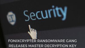 Read more about the article FonixCrypter ransomware shuts and releases master decryption key