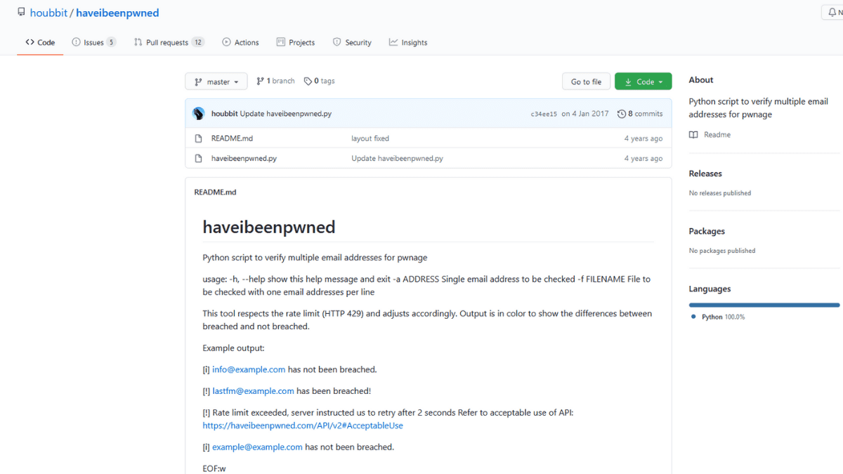 You are currently viewing HaveIbeenPwned