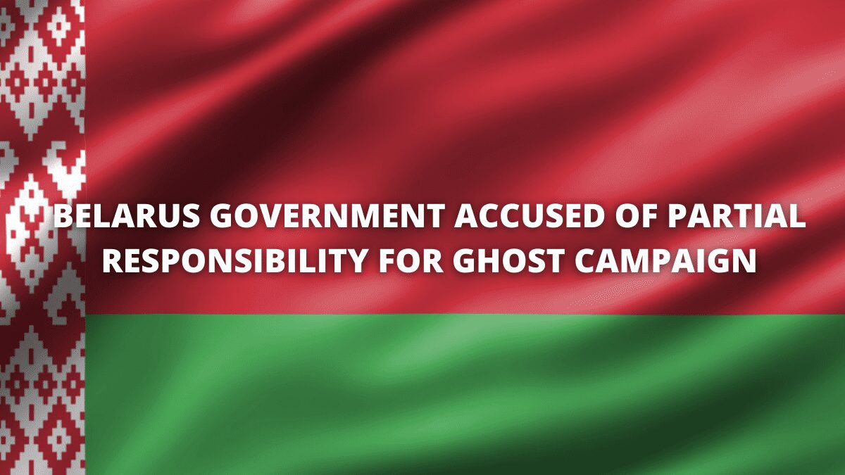 You are currently viewing Belarus Govt. accused of ‘partial responsibility’ for Ghostwriter campaigns