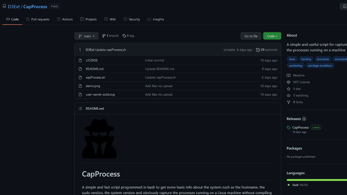 You are currently viewing CapProcess: — A straightforward script for capturing the state of a machine’s processes.