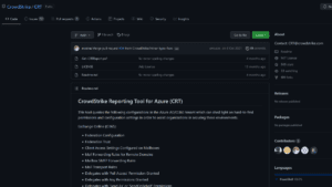 Read more about the article CRT: — CrowdStrike Reporting Tool for Azure