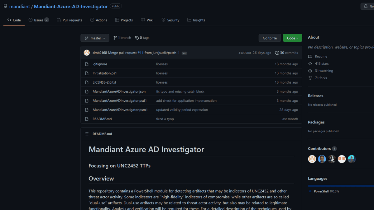 You are currently viewing Mandiant-Azure-AD-Investigator