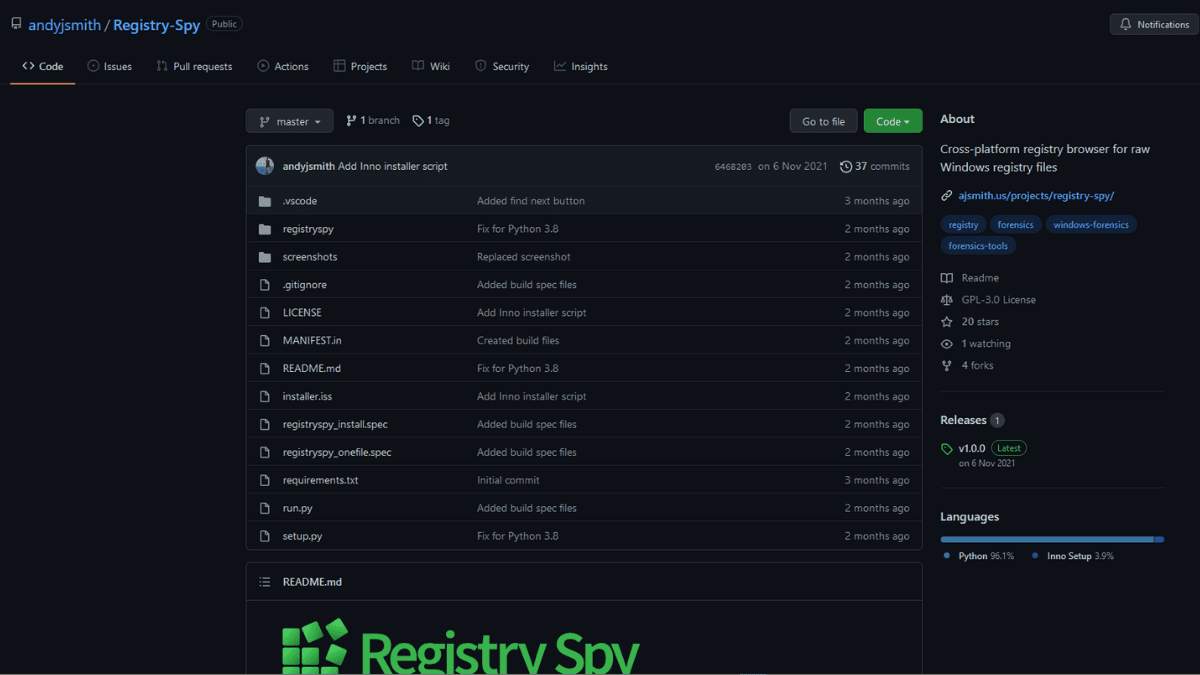 You are currently viewing Registry-Spy:– Cross-platform Registry Browser For Raw Windows Registry Files.