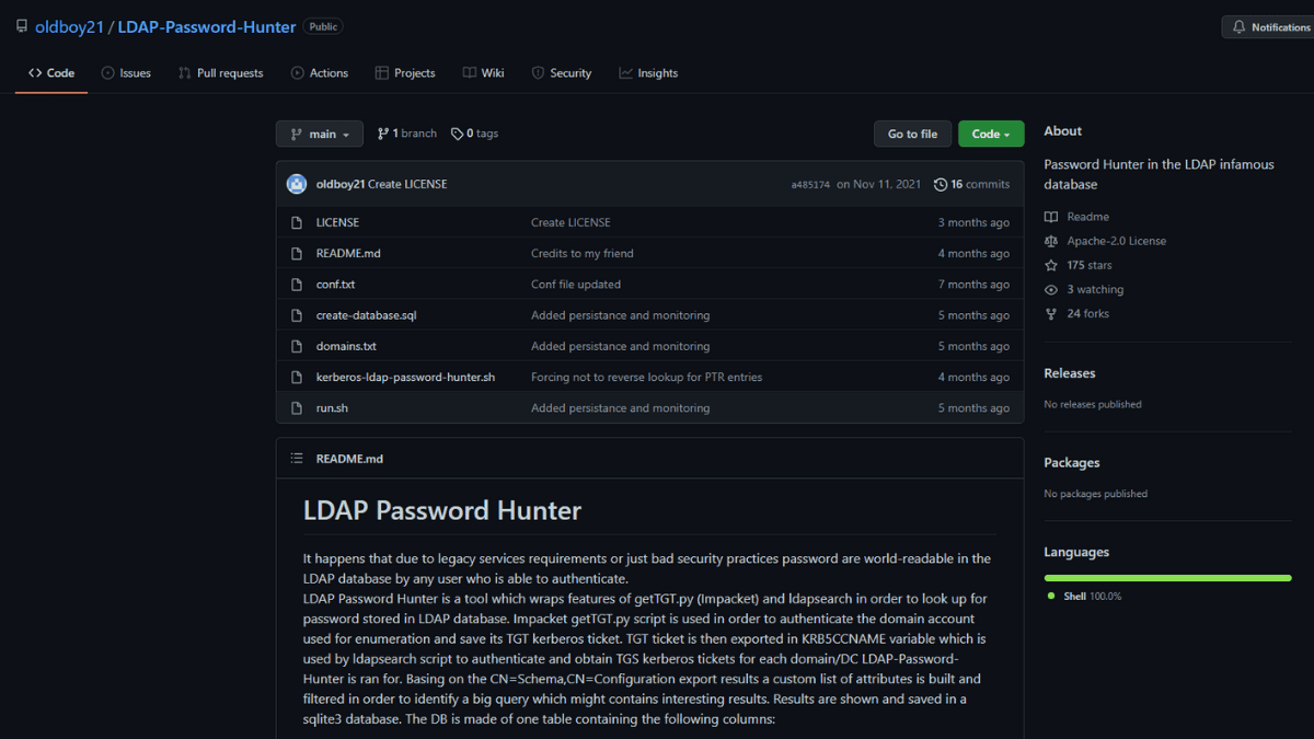 You are currently viewing LDAP-Password-Hunter: — Password Hunter In The LDAP Infamous Database