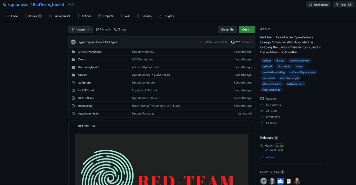 You are currently viewing RedTeam Toolkit