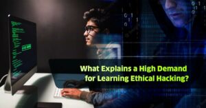 What Explains a High Demand for Learning Ethical Hacking?