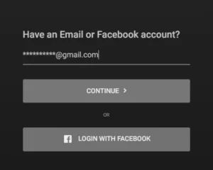 Disney Plus Login screen