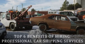 Top 6 Benefits Of Hiring Professional Car Shipping Services