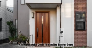 A Comprehensive Guide To Installing Exterior Doors