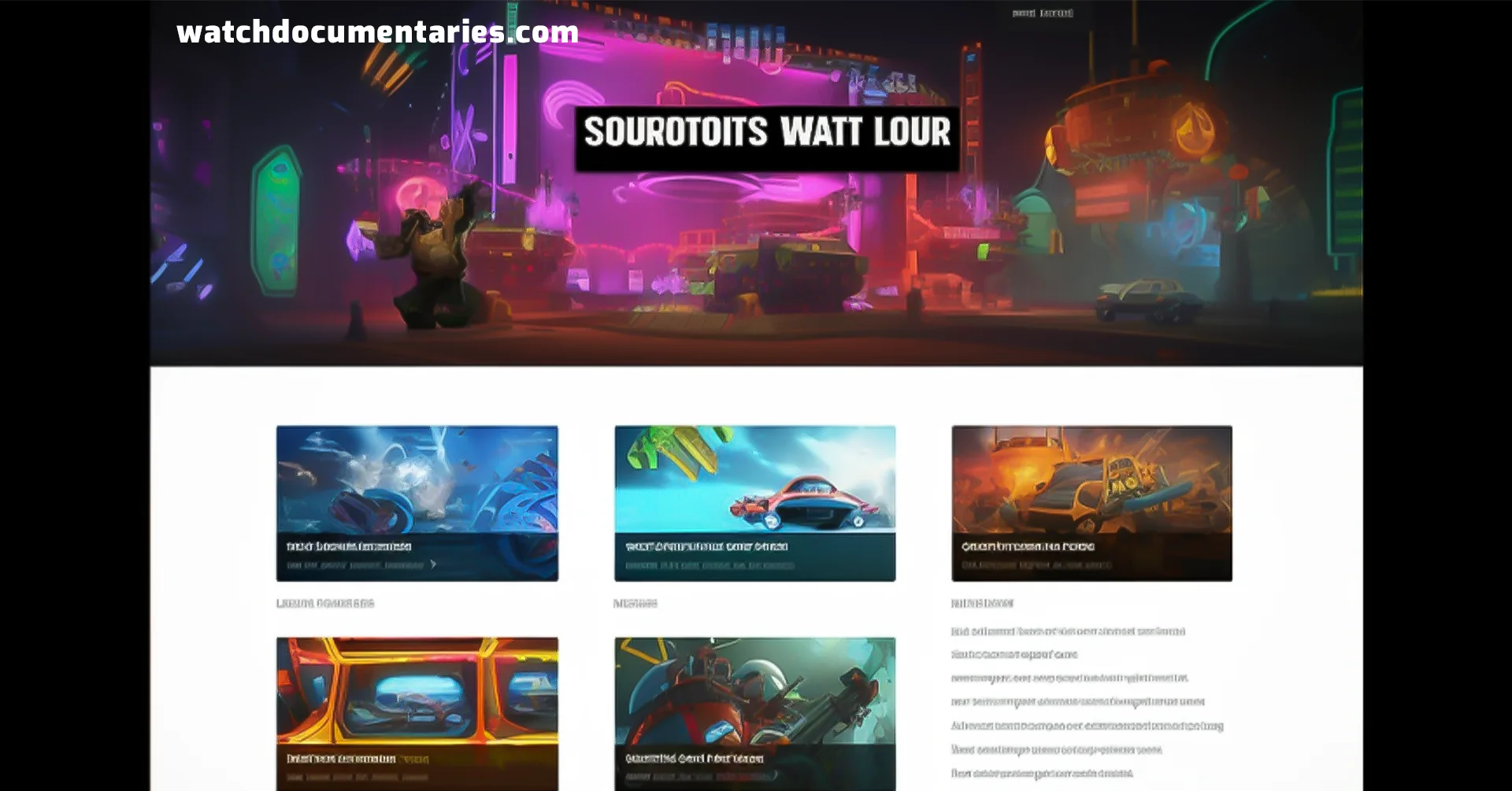 watchdocumentaries Games: The Ultimate Hub for Gaming