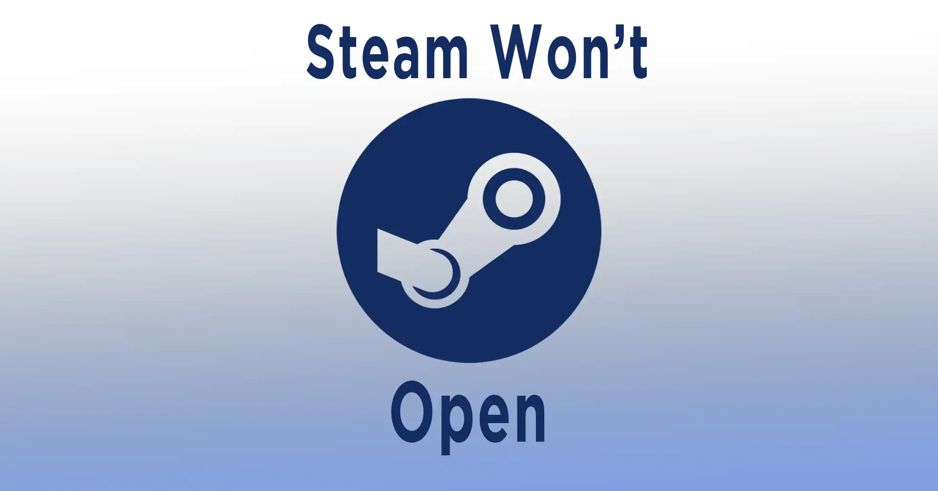 Steam wont Open on Your PC? Try These Effective Fixes