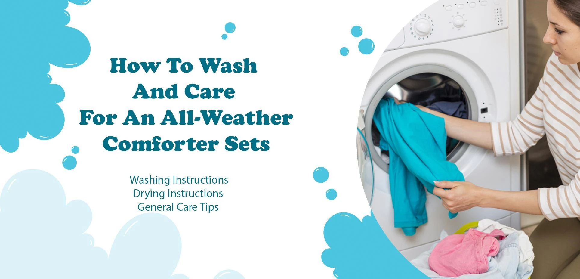 How To Wash And Care For An AllWeather Comforter Sets IEMLabs Blog