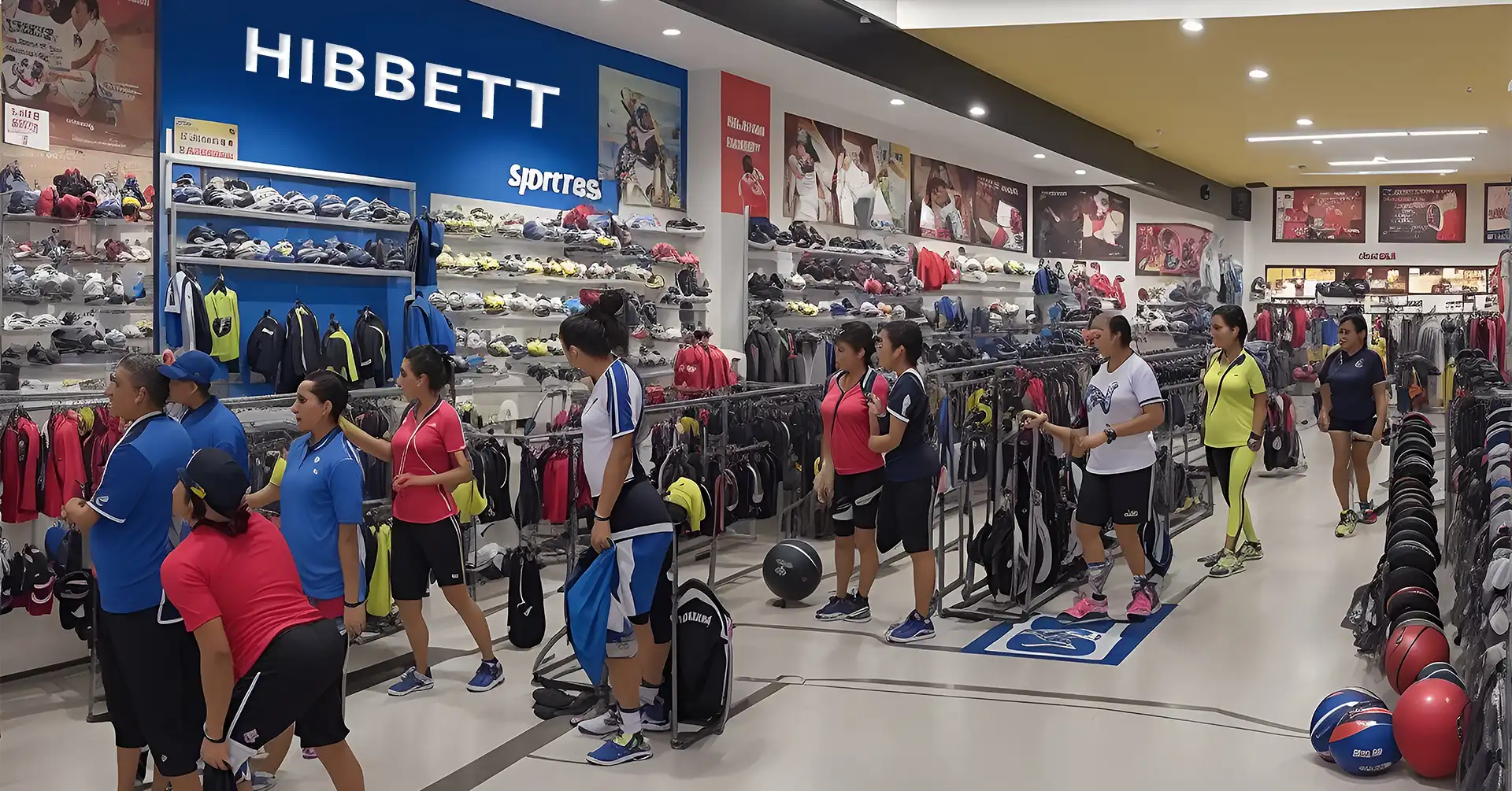 Hibbett sports online weights