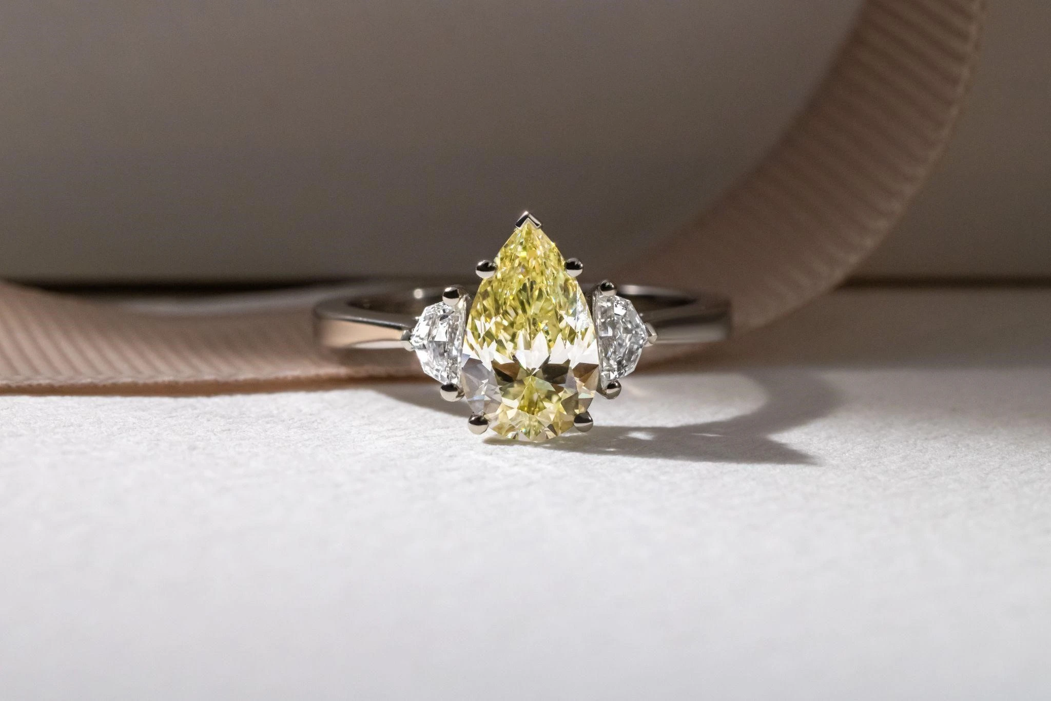 Huge 7 ct Solitaire Natural Diamond Ring