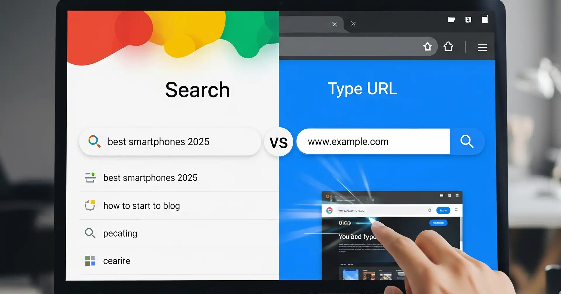 Search Google or Type a URL: The Ultimate Comparison