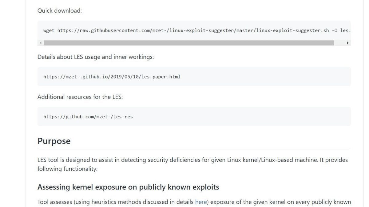 Linux Exploit Suggester Tool | IEMLabs