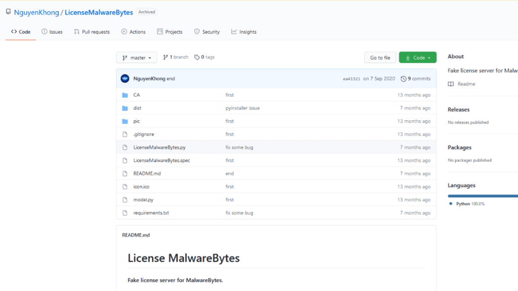 is malwarebytes free working on my computer