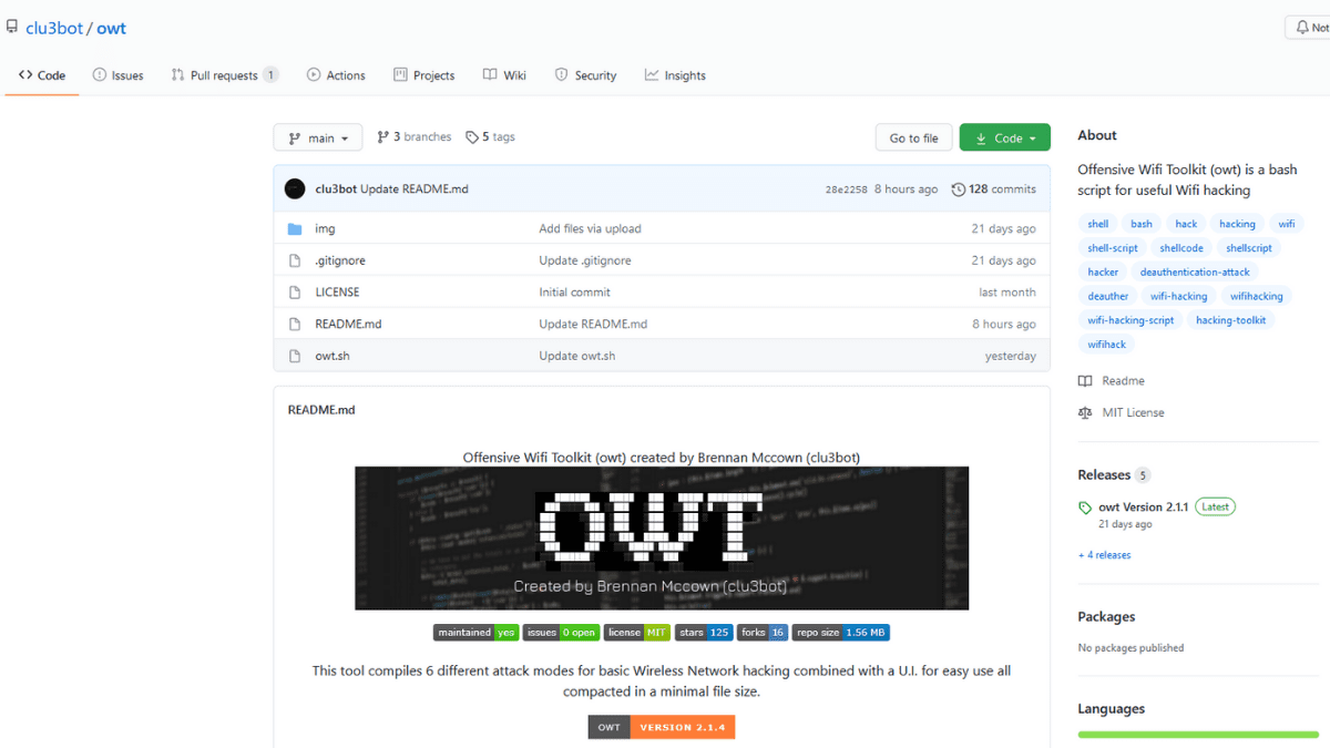 Offensive Wifi Toolkit (OWT) Tool | IEMLabs