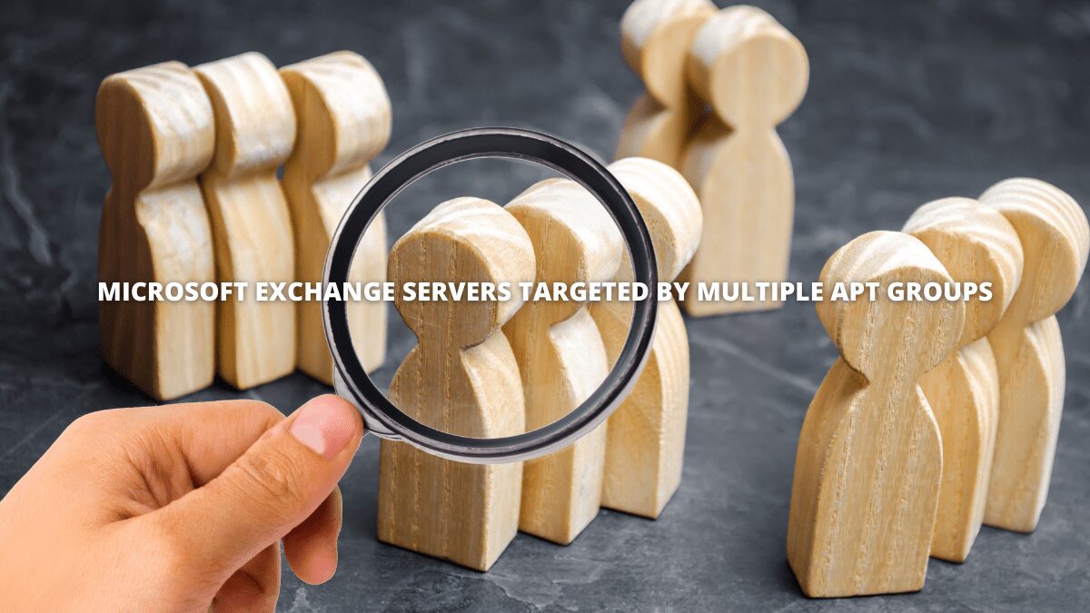Microsoft exchange servers targeted by Multiple APT Groups Image